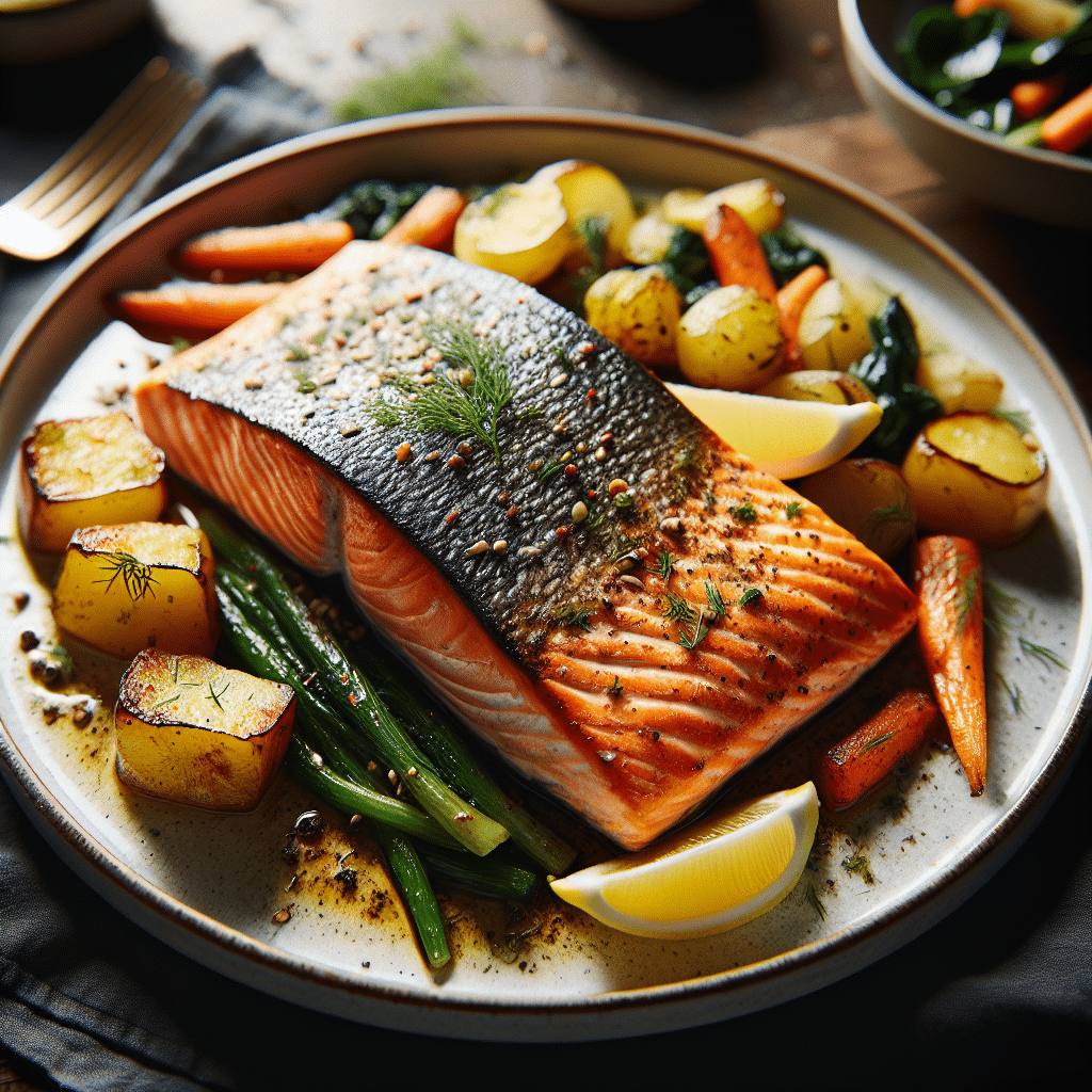 Oppskrift: Saftig ovnsbakt laks - En smakfull fiskerett som vil få deg til å klikke!